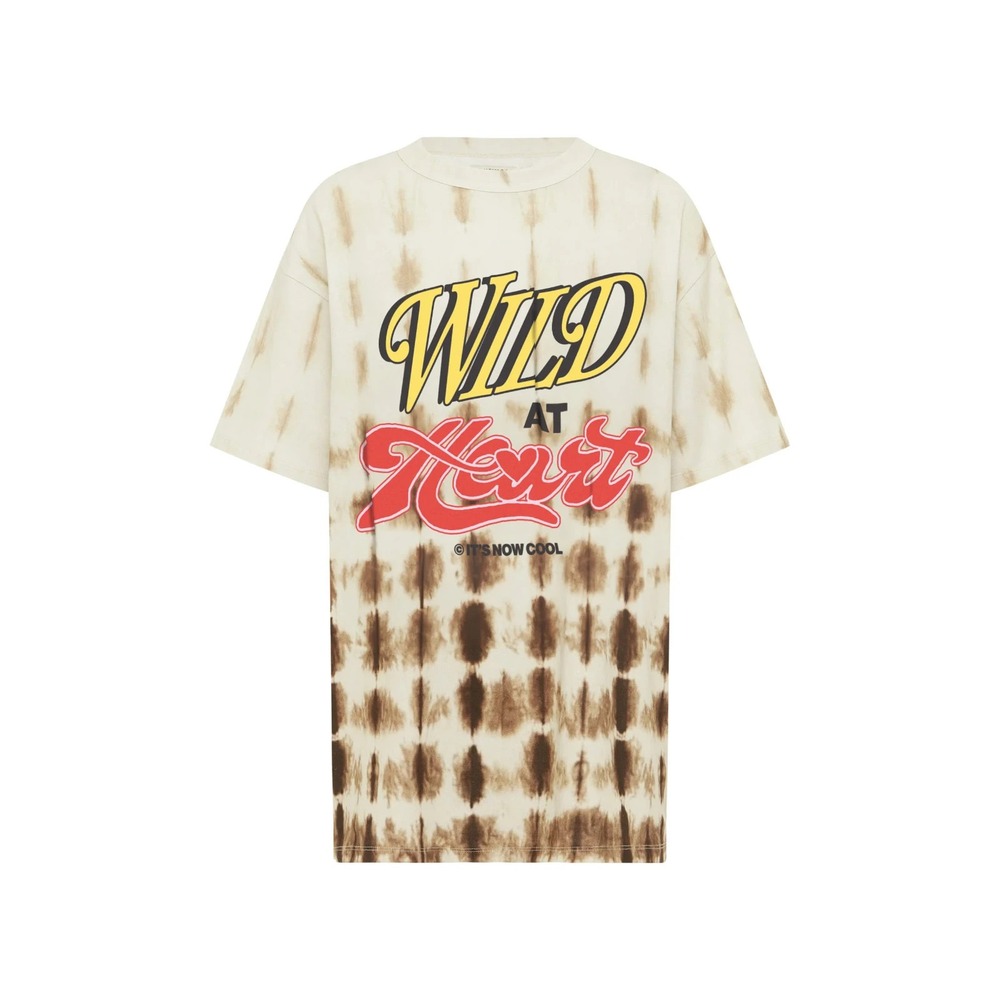 Its Now Cool THE SIGNATURE TEE - WILD HEARTS Womens Size XS X-Small